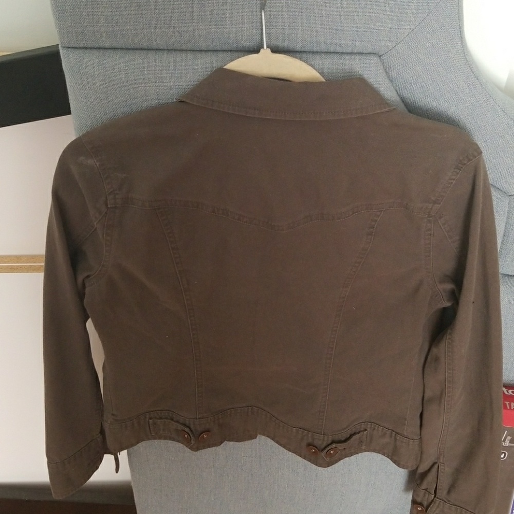 Green Jean jacket - Picture 3 of 3